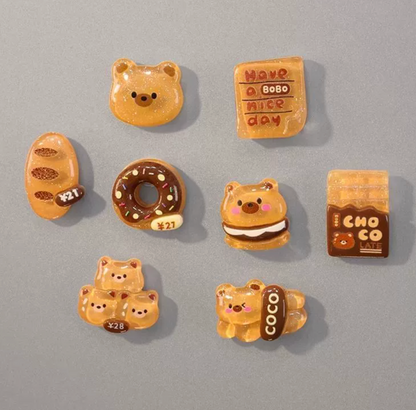 Mini Size Cut Refrigerator Magnets Set