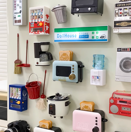 Realistic Miniature Fridge Magnets