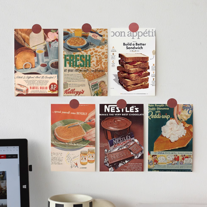 10 PCS Food Series Wall Collage Kit, Cute Bedroom Photo Wall Art Decor For Teen Girls