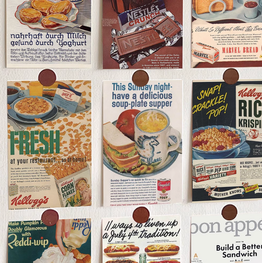 10 PCS Food Series Wall Collage Kit, Cute Bedroom Photo Wall Art Decor For Teen Girls