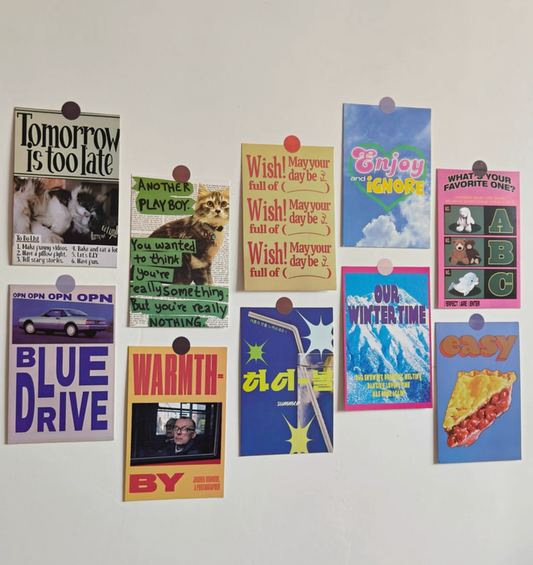10PCS Wall Collage Kit Aesthetic Pictures,Posters For Room Aesthetic,Cute Bedroom Photo Wall Art Decor For Teen Girls