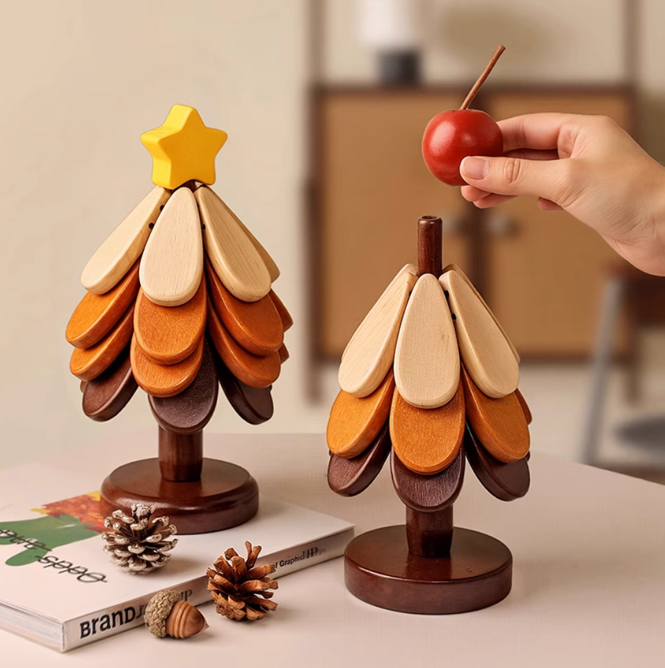 Tree Insulation Mat Solid Wood, Dining Table Anti Scalding Mat, Pot Mat Festival Gift Home Decoration