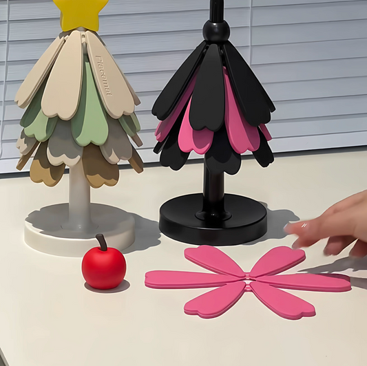 Tree Silicone Mat, Dining Table Anti Scalding Mat, Pot Mat, Gift Creative And Personalized Home Decoration