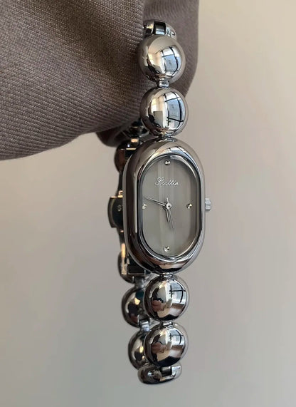 Vintage Oval Women's Bracelet Watch